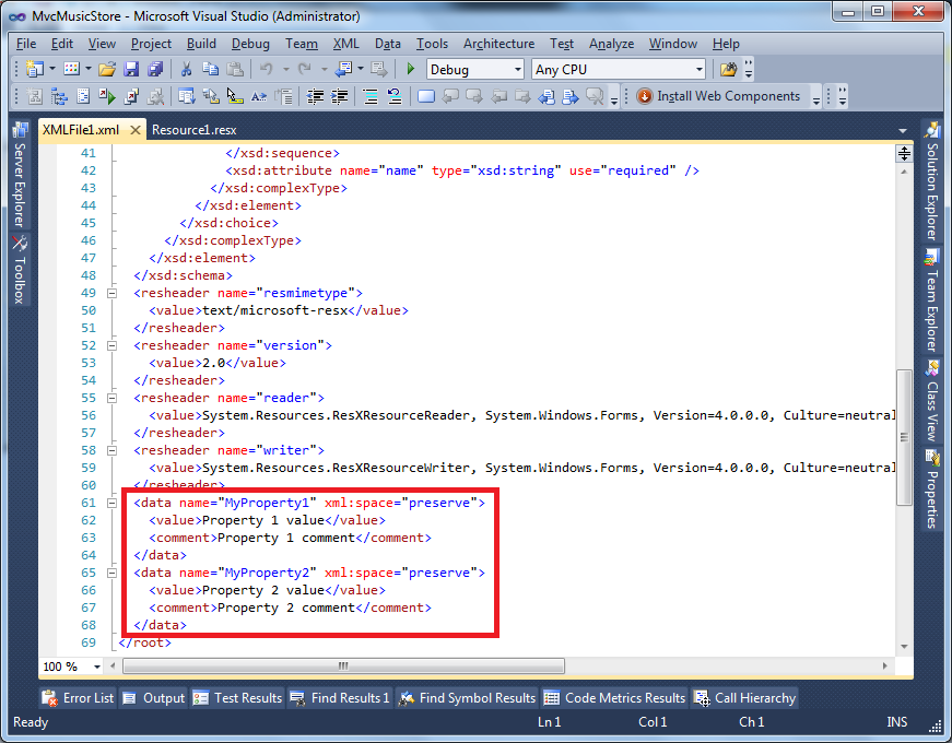 Embedded Resource C# Text File